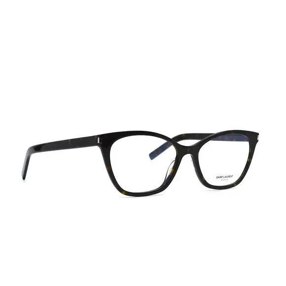 SAINT LAURENT SL 287 SLIM HAVANA AUTHENTIC EYEGLASSES FRAME Saint Laurent SL 287 Slim Eyeglasses Women Havana Cat Eye 54  main image 2